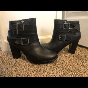 Harley Davidson Heeled Ankle Boots